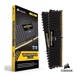 Memoria VENGEANCE LPX 16GB (2x8GB) DDR4 a 3200  Negro