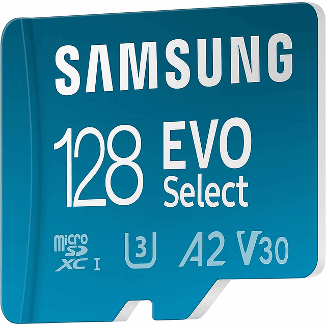 Samsung Micro Sd 128gb Evo Select Plus + 4k
