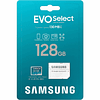 Samsung Micro Sd 128gb Evo Select Plus + 4k