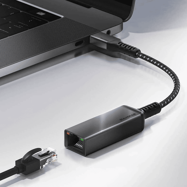 Adaptador USB C a Ethernet RJ45