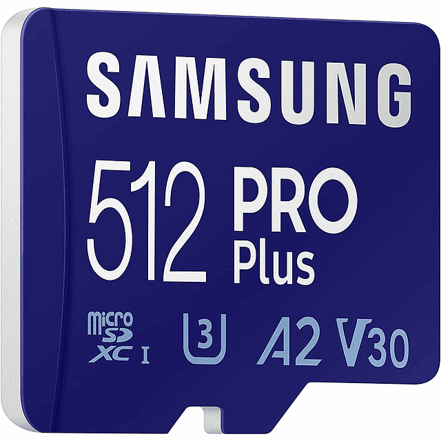 Memoria microSDXC PRO Plus SAMSUNG + lector 512 GB