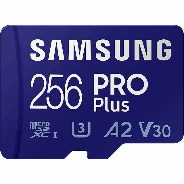 Memoria Samsung Microsdxc 256gb Pro Plus 4k 180mb/s