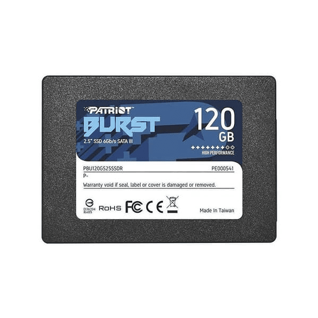 Disco Solido Ssd  Patriot 120gb Burst Elite 2.5  Sata III