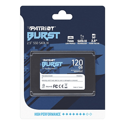 Disco Solido Ssd  Patriot 120gb Burst Elite 2.5  Sata III