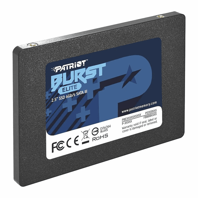 Disco solido Patriot Burst Elite SATA III 960GB SSD 2.5" 