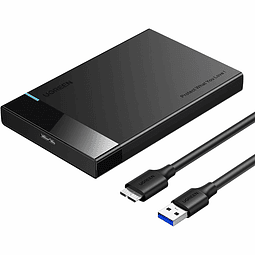 Caja Externa Ugreen para  Disco Solido  USB 3.0 a SATA 2.5" 