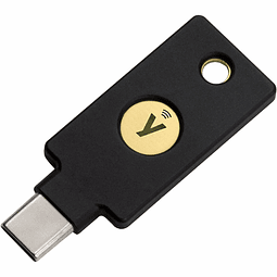 Yubico YubiKey 5C NFC - Clave de seguridad USB C y NFC de autenticación