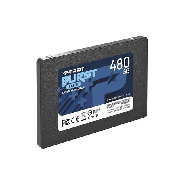 Disco solido SSD Patriot de 480GB  SATA III 2.5" 