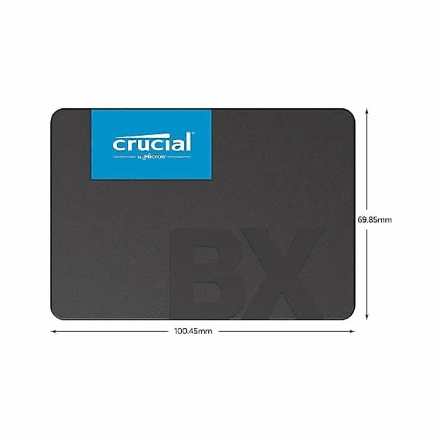 Disco solido SSD  Interno Crucial BX500 de 1TB SATA 2.5"