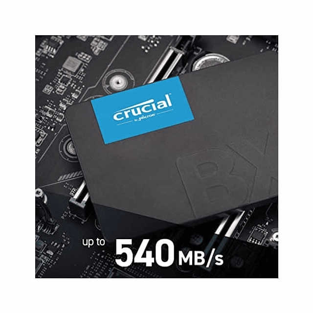 Disco solido SSD  Interno Crucial BX500 de 1TB SATA 2.5"