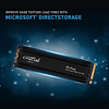 Disco solido SSD Crucial P5 Plus Gen4 M.2 de 1TB  PCIe 6600/Mbs