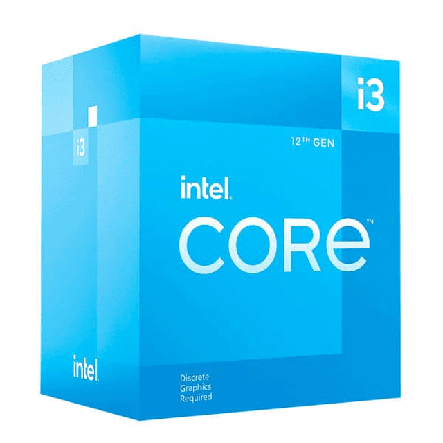 Procesador de Escritorio  Intel Core i3  12100F  LGA1700