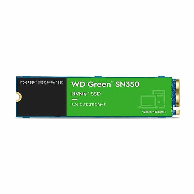 Disco solido WD 960GB SN350 M.2 NVMe PCIe Gen 3 2400MB/s