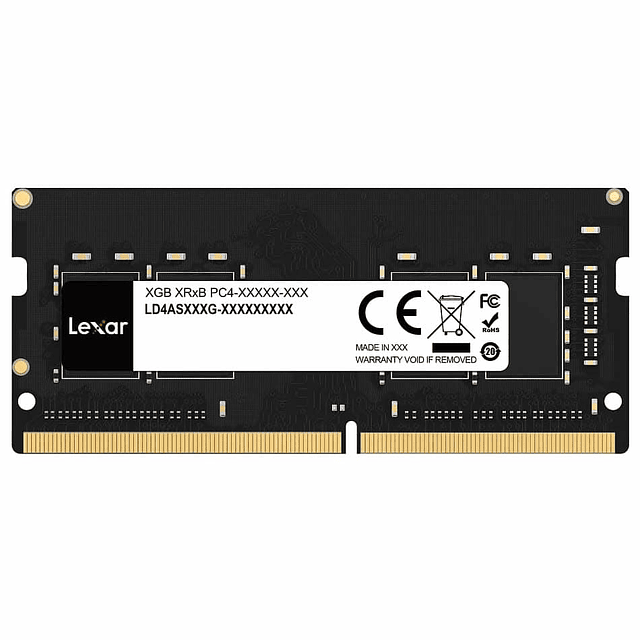 Memoria Ram Lexar DDR4 de 16GB 3200MHz Para Portátil