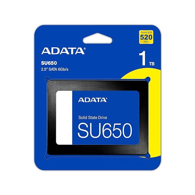 Disco solido SSD de 1TB Adata SU650 3D NAND 2.5"