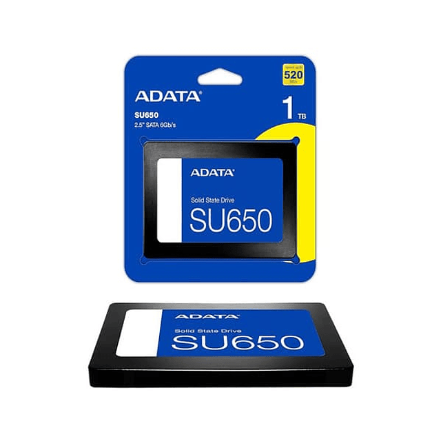 Disco solido SSD de 1TB Adata SU650 3D NAND 2.5"
