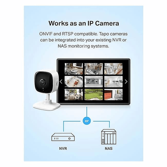 Cámara de seguridad TP-Link Tapo C110 2K Inalámbrica X 2 Unid