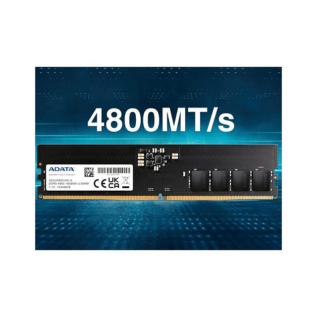 Memoria RAM ADATA DDR5 32GB 4800 MHz PC