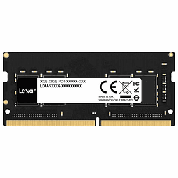 Memoria RAM LEXAR DDR4 32gb 3200MHz Portátil