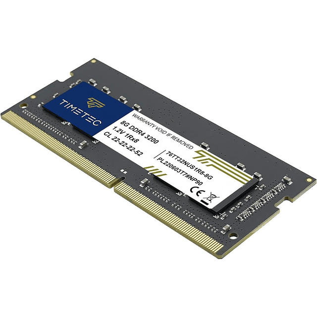 Memoria Ram Timetec DDR4 de 8GB 3200Mhz Portátil