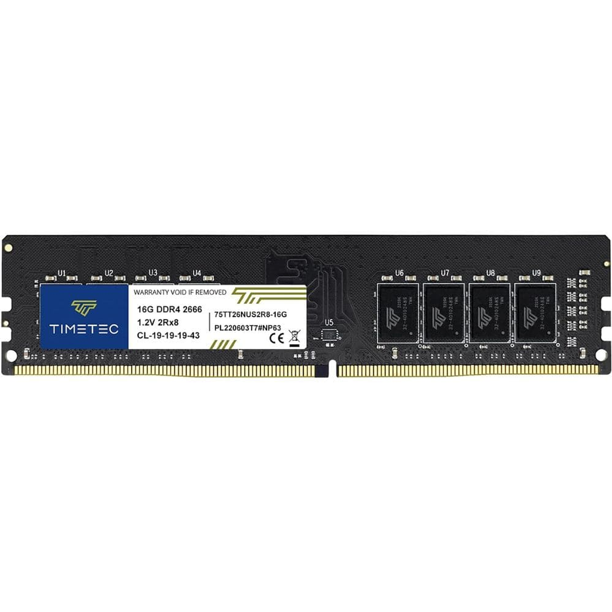 Memoria RAM Timetec DDR4 16GB 2666 MHz PC