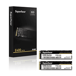 Disco solido SuperHeer 256GB E400 M2 NVMe 3NAND