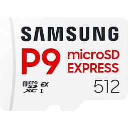 Memoria MicroSD SAMSUNG 512GB P9 Express 800Mb/s