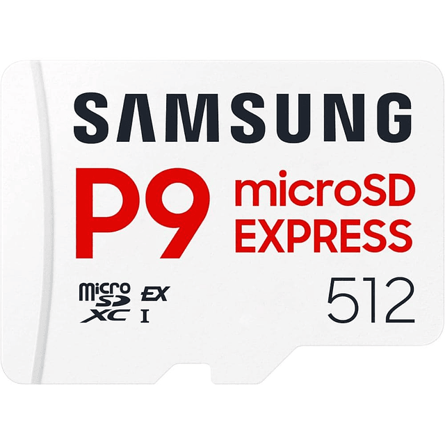Memoria MicroSD SAMSUNG 512GB P9 Express 800Mb/s