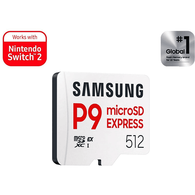 Memoria MicroSD SAMSUNG 512GB P9 Express 800Mb/s