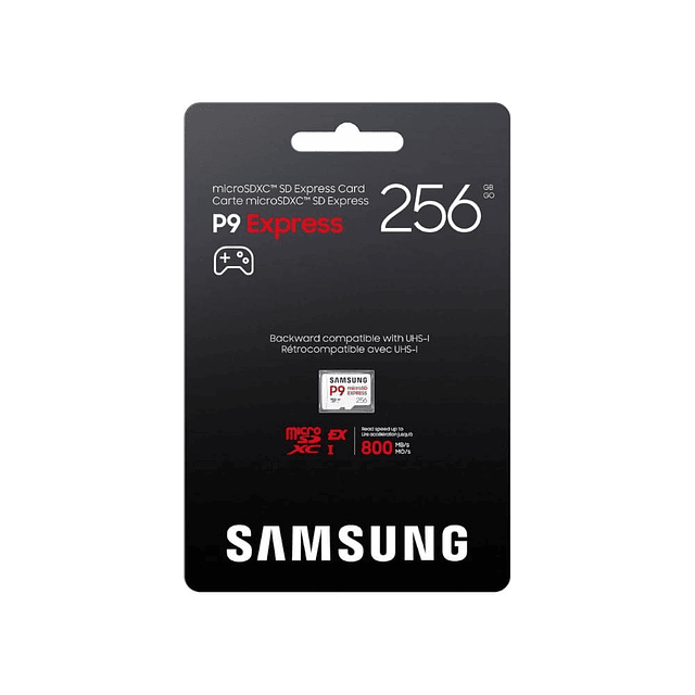 Memoria MicroSD SAMSUNG 256GB P9 Express 800 Mb/s