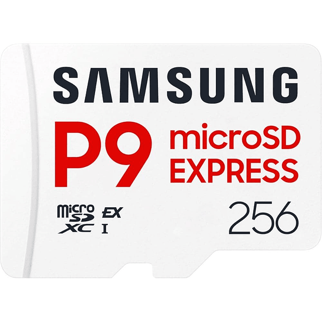 Memoria MicroSD SAMSUNG 256GB P9 Express 800 Mb/s