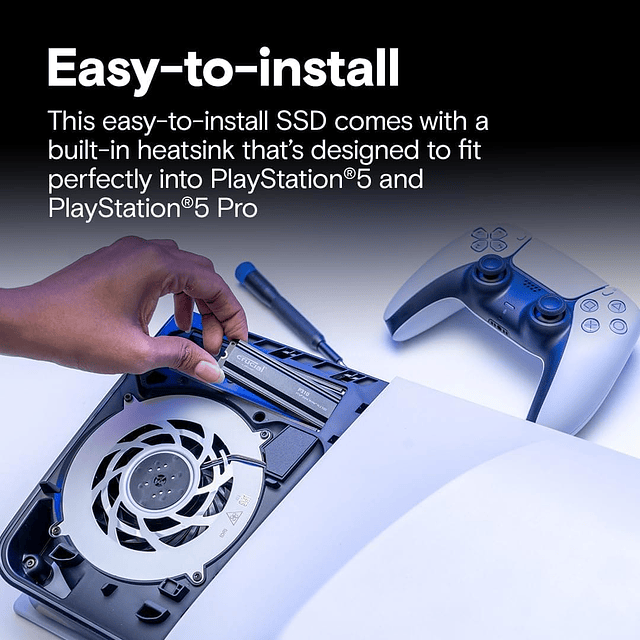 Disco solido CRUCIAL P310 NVMe M2 1TB Gen 4 2280 PS5