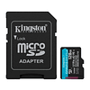 Memoria MicroSD Kingston 128GB Canvas Go plus 200MB/S