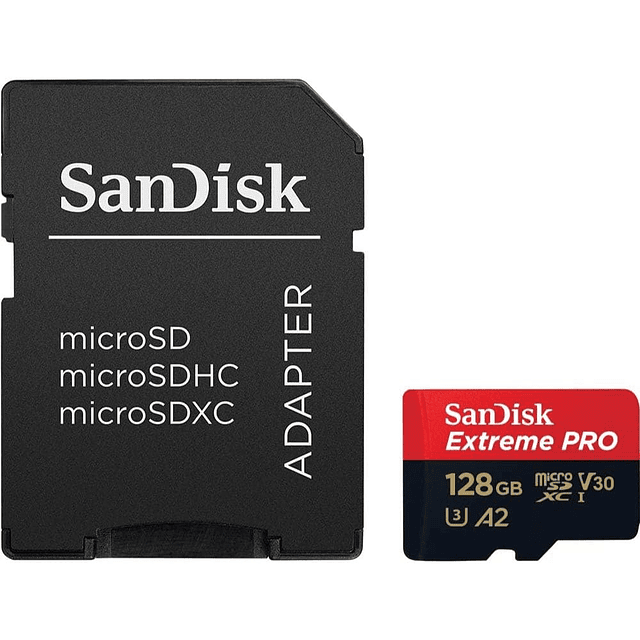 Memoria MicroSDXC SANDIK 128GB Extreme PRO 200mb/s 