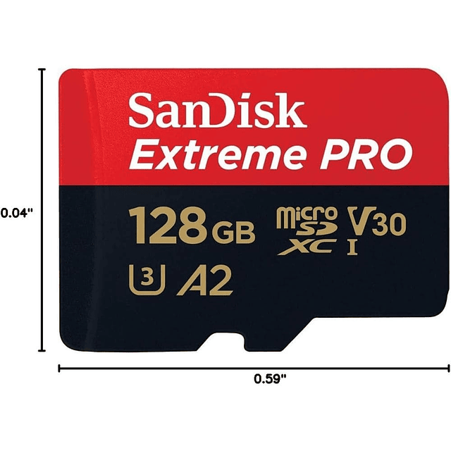 Memoria MicroSDXC SANDIK 128GB Extreme PRO 200mb/s 