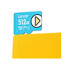 Memoria MICROSD LEXAR 512GB Play Blue 160MB/s