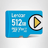 Memoria MICROSD LEXAR 512GB Play Blue 160MB/s
