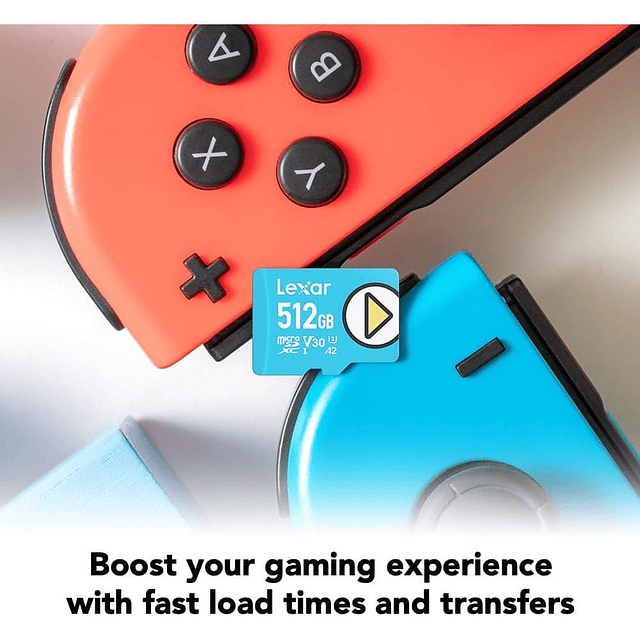 Memoria MICROSD LEXAR 512GB Play Blue 160MB/s