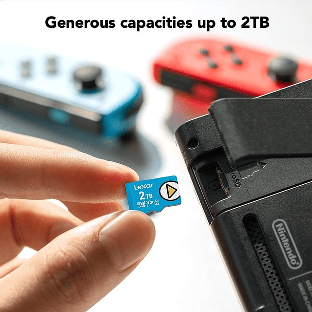 Memoria MICROSD LEXAR 512GB Play Blue 160MB/s