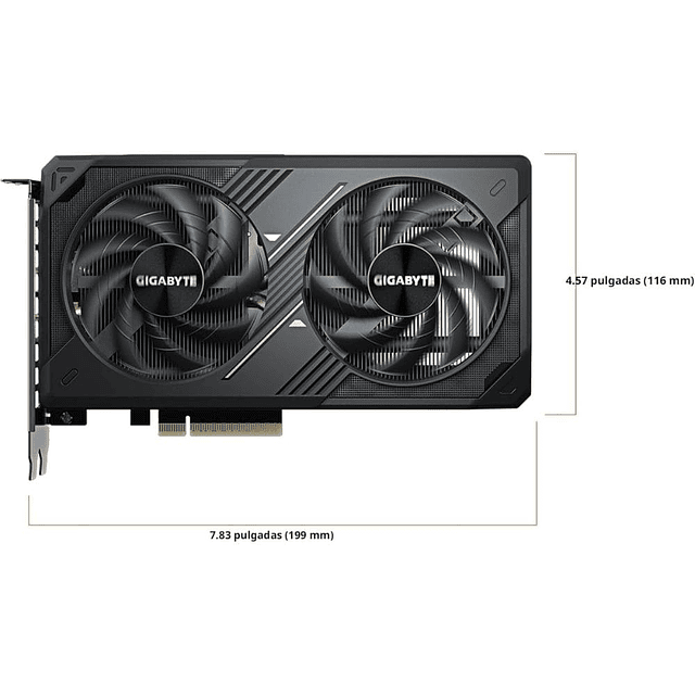 Tarjeta de Video GEFORCE GIGABYTE RTX 5060 8gb 128BITS