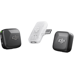 Micrófono DJI Mic Mini 2TX + 1RX + estuche de Carga 