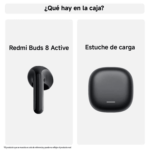 Auriculares XIAOMI REDMI BUDS 8 ACTIVE Negro
