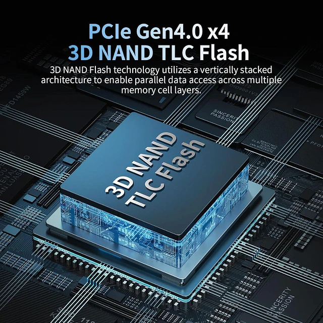 Disco solido EDILOCA EN870 M2 PCIe NVMe 1TB Gen 4 