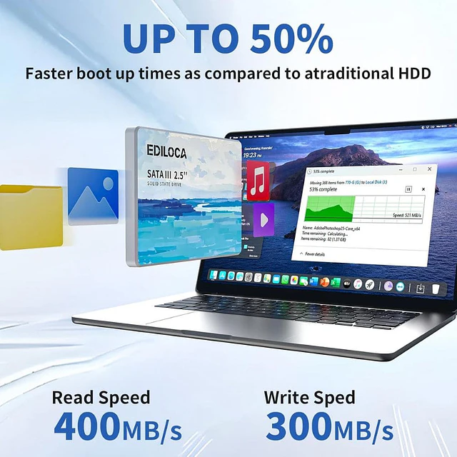 Disco solido EDILOCA ES580E 1TB SATA III 3D NAND