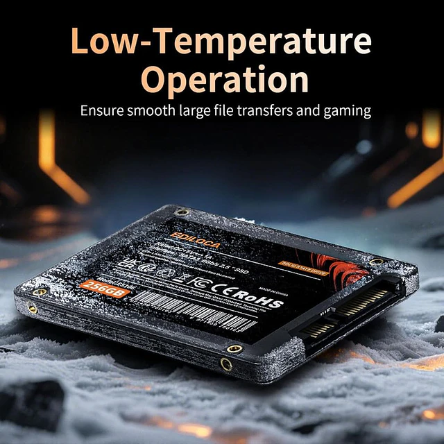 Disco solido EDILOCA ES106 256GB  SATA III 3D NAND