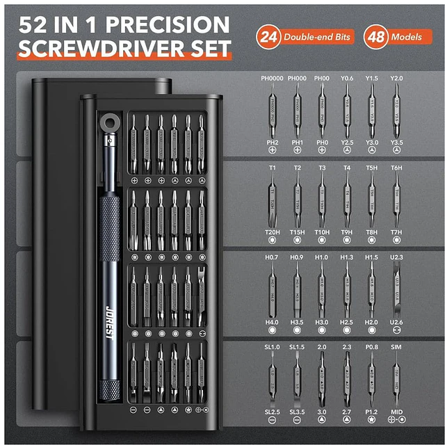 Mini Kit de Destornilladores de precision 52 en 1