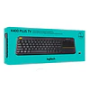 Teclado Inalámbrico Logitech Touchpad Qwerty K400 Plus