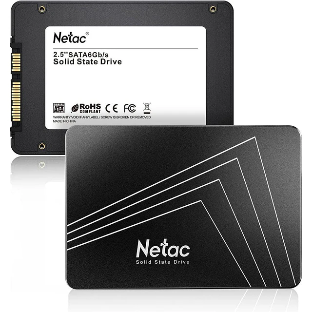 Discos sólidos SSD NETAC 512GB SATA III
