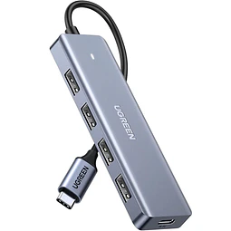 Hub Adaptador UGREEN USB-C a 4 Puertos USB 3.0 Tipo A 