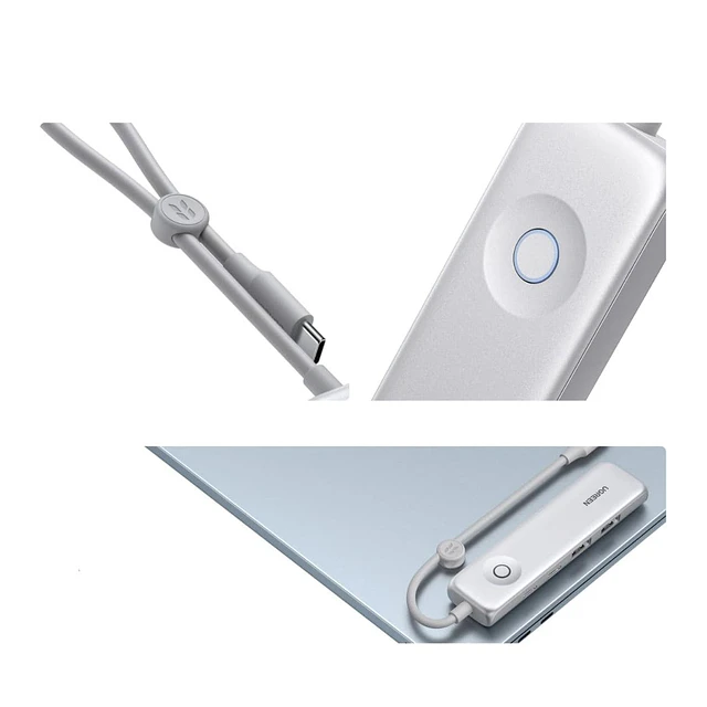 Adaptador HUB SLIM USB-C 5 En 1 UGREEN Multipuerto Usb-C HDMI